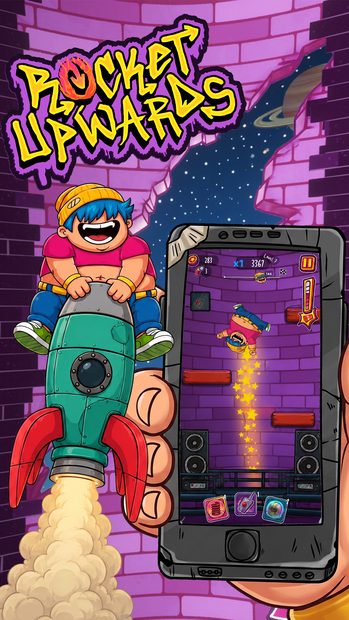 Rocket Upwards key art