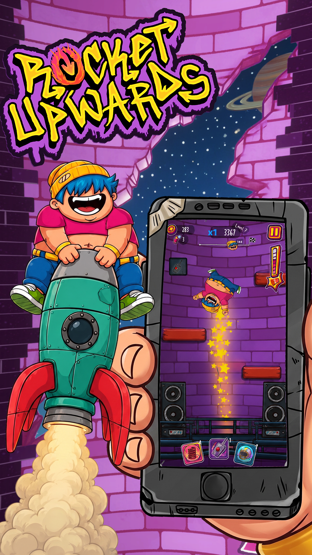 Rocket Upwards gameplay